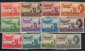 GAZA Egyptian Occupation of Palestine 1949 Air. Set of 12. - 20929 - Mint