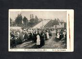 NEW ZEALAND 1906 Postcard by Smith & Anthony of New Zealand International Exhibition. The Toboggan. Minor faults. - 69394 - Post
