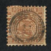 BADEN 1862 Definitive 9k Yellow-Brown. - 75456 - Used