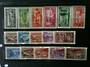 GREAT LEBANON. French postal system. 1926 War Refugee Charity stamps on postage and air sets. A total of 16 stamps. Fresh and cl