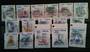 HONG KONG CHINA 1999 Definitives Landmarks. Set of 15. Original issue only. - 20044 - UHM