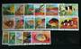 COCOS (KEELING) ISLANDS 1979 Fish. Set of 17. - 20053 - VFU