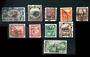 NEW ZEALAND 1935 Selection of Pictorial Officials. The ½d is LHM the rest fu or used. One or two nibbled perfs on the 2½d and a