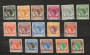 PENANG 1954 Elizabeth 2nd Definitives. Set of 16. - 20467 - LHM