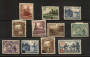 NORFOLK ISLAND 1953-1959 Complete run of definitives and commemoratives excluding the varieties of the 1956. - 20507 - Mint