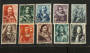NETHERLANDS 1943 Naval Heroes. Set of 10. - 21254 - Mint