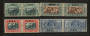 SOUTH WEST AFRICA 1938 Voortrekker Centenary Memorial. Set of 4 in joined pairs. - 23141 - Mint