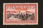 NEW ZEALAND 1940 Centennial Official 3d Settlers at Petone Beach. - 244 - UHM