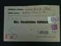 AUSTRALIA 1934 Letter to New Zealand with two cinderellas one of which is tied. - 30901 - PostalHist