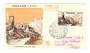 MONACO 1956 Fipex International Stamp Exhibition 15fr Palace on first day cover. - 37847 - FDC