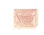 NEW ZEALAND 1882 Second Sideface 1d Rose with advert 3rd setting in Red-Brown Sunlight Soaps. Missing corner. - 39172 - Used