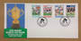 NEW ZEALAND 1991 Rugby World Cup. Set of 4 on first day cover. - 521015 - FDC