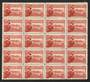 AUSTRALIA 1927 Opening of Parliament House Canberra. Block of 20. - 55809 - UHM