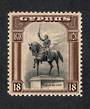 CYPRUS 1928 50th Anniversary of British Rule 18pi Black and Brown. - 71686 - UHM