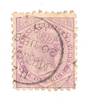NEW ZEALAND Postmark Hamilton OXFORD NORTH. A Class cancel on 2d Second Sideface. - 79699 - Postmark