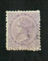 NEW ZEALAND 1874 Victoria 1st First Sideface 1d Lilac. - 10019 - VFU