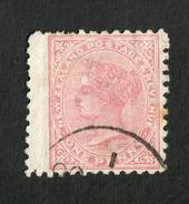 NEW ZEALAND 1882 Victoria 1st Second Sideface 1d Red. - 10028 - FU