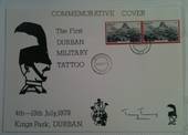 SOUTH AFRICA 1979 First Durban Military Tattoo. Two covers one of which is signed. - 100528
