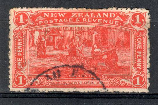 NEW ZEALAND 1906 Christchurch Exhibition 1d Vermilion. - 10067 - VFU