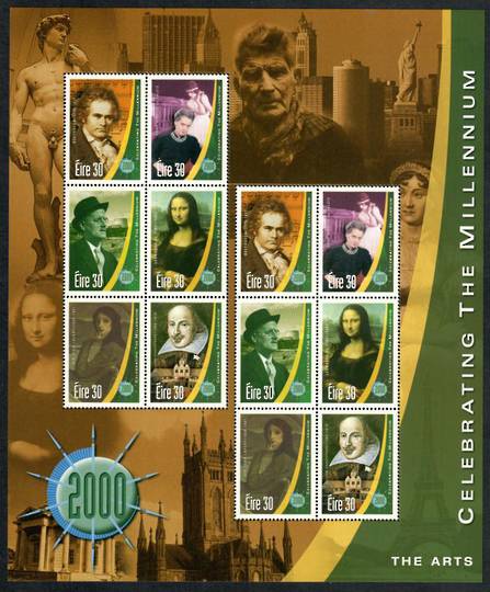 IRELAND 2000 New Millenium. Fourth series. Miniature sheet. - 101104 - UHM