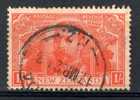 NEW ZEALAND 1920 Victory 1/- Orange. - 10136 - FU