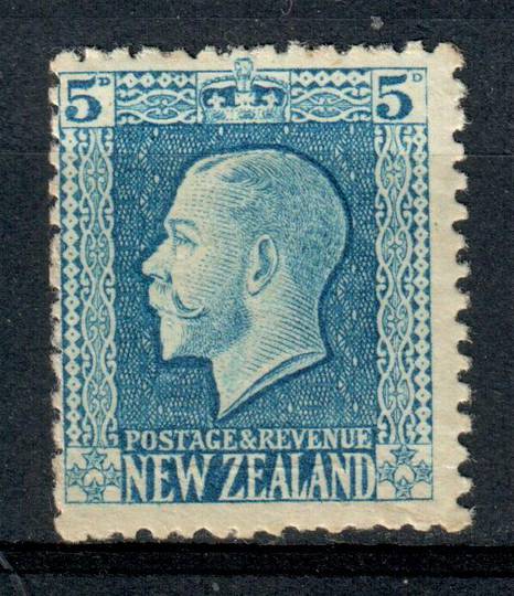 NEW ZEALAND 1915 Geo 5th Definitive 5d Blue. - 104 - UHM