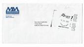 NEW ZEALAND 2001 Letter from New Plymouth with Pete's Post postmark and no stamp. - 130072 - PostalHist
