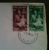 NEW ZEALAND Postmark Nelson ONEKAKA. J Class cancel on 1950 Health (large size) first day cover. - 131540 - Postmark