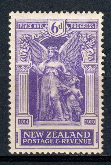 NEW ZEALAND 1920 Victory 6d Purple. - 135 - UHM