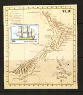 NEW ZEALAND 1990 Stamp Anniversary. Miniature sheet. - 14024 - UHM