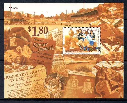 NEW ZEALAND 1995 Jakarta '95 International Stamp Exhibition. Miniature sheet. - 14040 - UHM