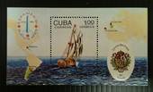 CUBA 1981 Espamer '81 International Stamp Exhibition. Sailing Ship. Miniature sheet. - 15117 - UHM