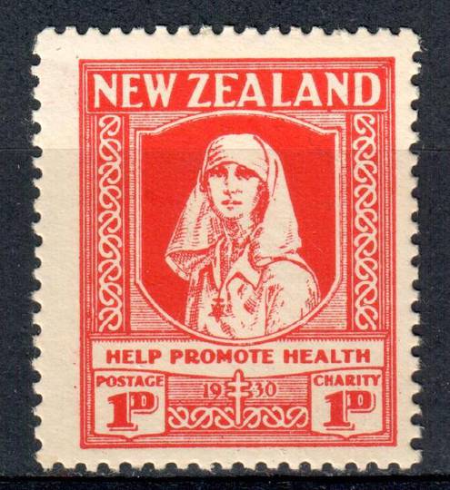 NEW ZEALAND 1930 Health 1d Red. - 19230 - UHM