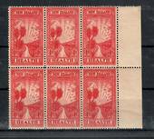 NEW ZEALAND 1933 Health. Block of 8. - 20008 - Block UHM