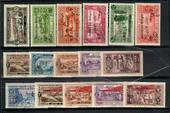 GREAT LEBANON. French postal system. 1926 War Refugee Charity stamps on postage and air sets. A total of 16 stamps. Fresh and cl