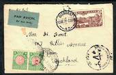 NEW ZEALAND 1931 Flight cover from Gisborne to Auckland 10/12/31. Backstamped Auckland 10/12/31. Cachet TO PAY DOUBLE DEFICIENT
