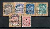 ALBANIA 1914 Arrival of Prince William of Wied. Set of 6. - 20039 - Used