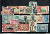 SOLOMON ISLANDS 1956 Elizabeth 2nd Definitives. Set of 17. - 20051 - LHM