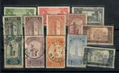 FRENCH MOROCCO 1917 Definitives. 13 values in the set of 17. Mixed mint and used. Missing SG 87 90 91 92. - 20079 - Mixed
