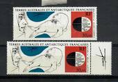 FRENCH SOUTHERN and ANTARCTIC TERRITORIES 1985 Explorer and Fur Seal. - 20084 - UHM