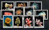 MONACO 1980 Mediterranean Fauna. Set of 11. - 20087 - UHM