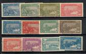 GUADALOUPE 1922 SG 83-94. Set of twelve. Mixed  mint and used. - 20090 - Mixed