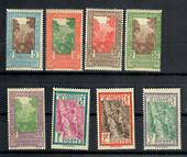 FRENCH OCEANIC SETTLEMENTS 1929 Postage Due. Set of 8. - 20095 - Mint