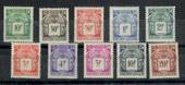 FRENCH OCEANIC SETTLEMENTS 1948 Postage Due. Set of 10. - 20098 - UHM