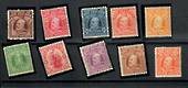 NEW ZEALAND 1909 Edward 7th Definitives. Set of 10. - 20102 - Mint