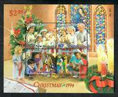 NEW ZEALAND 1994 Christmas miniature sheet. - 20105 - UHM