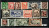 NEW ZEALAND 1935 Pictorials.Simplified set. Fresh appearance. - 20113 - LHM