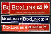NEW ZEALAND Card of BoxLink Labels. - 20121 -