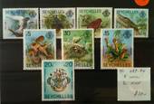 SEYCHELLES 1981 Definitives. Redrawn set of 8 with face values in "R" replacing the "Re". - 20137 - UHM