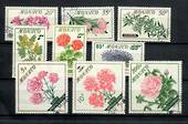 MONACO 1959 Flowers. Set of 8. - 20175 - FU